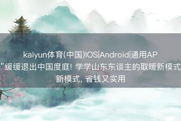 kaiyun体育(中国)IOS|Android|通用APP下载 “地暖”缓缓退出中国度庭! 学学山东东谈主的取暖新模式, 省钱又实用