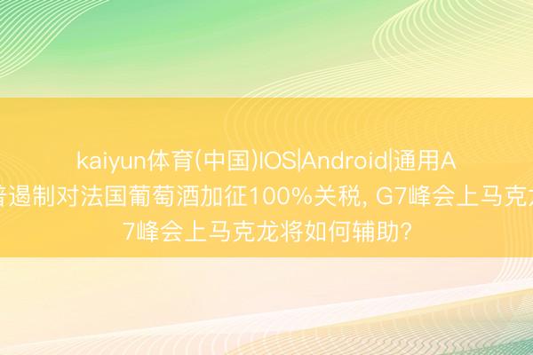kaiyun体育(中国)IOS|Android|通用APP下载 特朗普遏制对法国葡萄酒加征100%关税， G7峰会上马克龙将如何辅助?